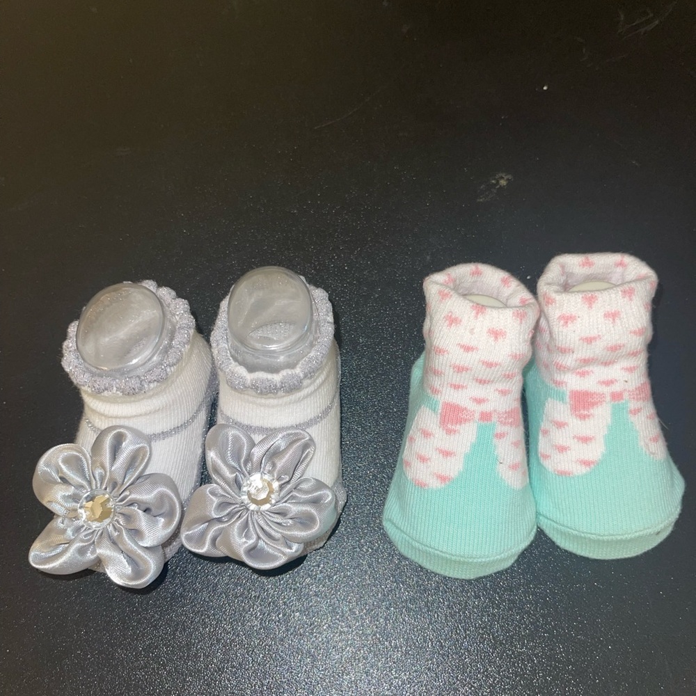 Infant girls socks - newborn bundle